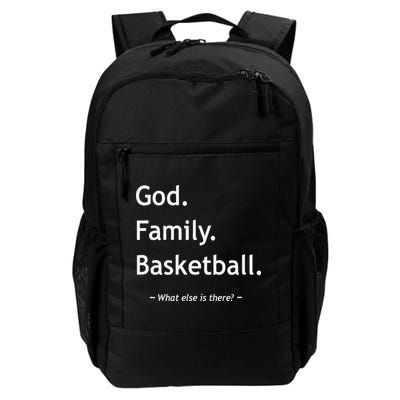 Christian God Family Basketball Jesus Christ Christianity Backpack