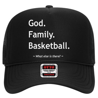 Christian God Family Basketball Jesus Christ Christianity Trucker Hat