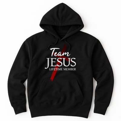 Christian God Faith Lifetime Member Team Jesus Hoodie