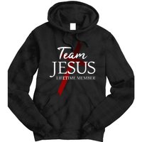 Christian God Faith Lifetime Member Team Jesus Tie Dye Hoodie