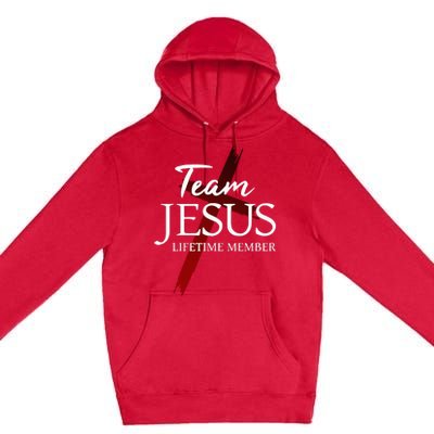 Christian God Faith Lifetime Member Team Jesus Premium Pullover Hoodie