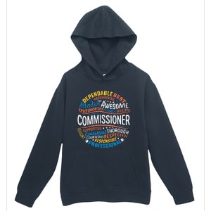 Commissioner Gifts Funny Appreciation Week Urban Pullover Hoodie