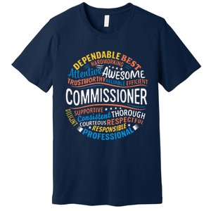 Commissioner Gifts Funny Appreciation Week Premium T-Shirt