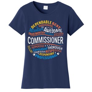 Commissioner Gifts Funny Appreciation Week Women's T-Shirt