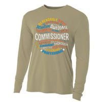 Commissioner Gifts Funny Appreciation Week Cooling Performance Long Sleeve Crew