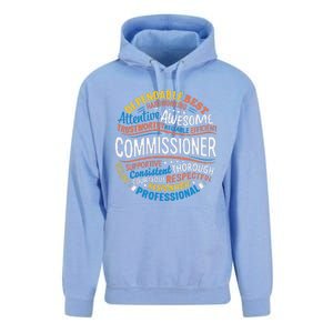 Commissioner Gifts Funny Appreciation Week Unisex Surf Hoodie