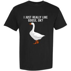 Cute Goose For Men Women Waterfowl Bird Goose Lover Garment-Dyed Heavyweight T-Shirt