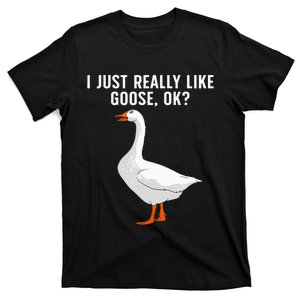 Cute Goose For Men Women Waterfowl Bird Goose Lover T-Shirt