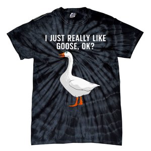 Cute Goose For Men Women Waterfowl Bird Goose Lover Tie-Dye T-Shirt