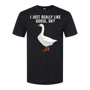 Cute Goose For Men Women Waterfowl Bird Goose Lover Softstyle CVC T-Shirt