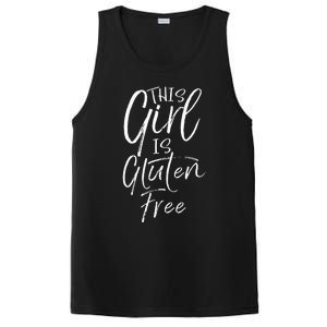 Cute Gluten Free Gift For Women Fun This Girl Is Gluten Free PosiCharge Competitor Tank