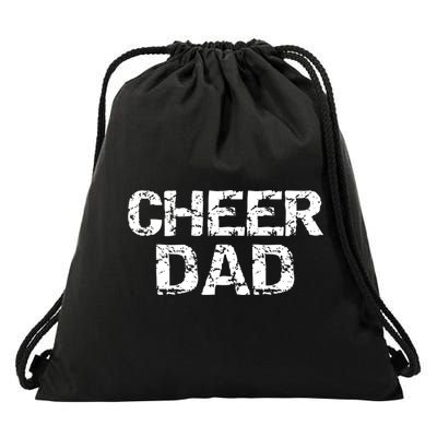 Cheerleading Gift For Men Cheerleader Father Idea Cheer Dad Meaningful Gift Drawstring Bag