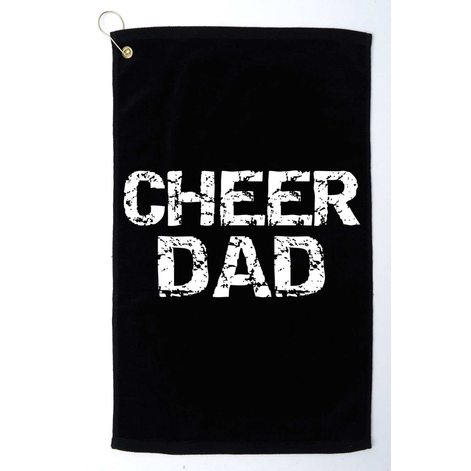 Cheerleading Gift For Men Cheerleader Father Idea Cheer Dad Meaningful Gift Golf Towel