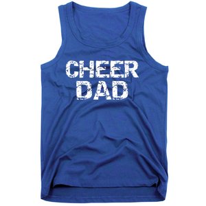 Cheerleading Gift For Men Cheerleader Father Idea Cheer Dad Meaningful Gift Tank Top