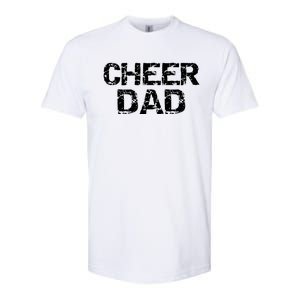 Cheerleading Gift For Men Cheerleader Father Idea Cheer Dad Meaningful Gift Softstyle CVC T-Shirt