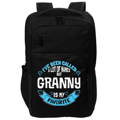 Cute Granny For Grandmother Gift For Granny! Gift Impact Tech Backpack