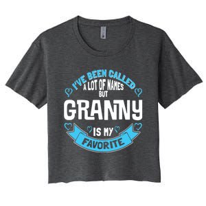 Cute Granny For Grandmother Gift For Granny! Gift Women's Crop Top Tee