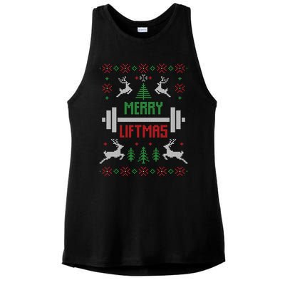 Christmas Gift For Gym Rat Cute Gift Ladies PosiCharge Tri-Blend Wicking Tank