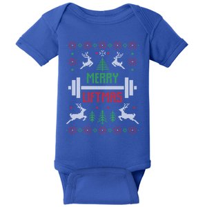 Christmas Gift For Gym Rat Cute Gift Baby Bodysuit