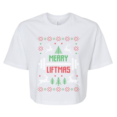 Christmas Gift For Gym Rat Cute Gift Bella+Canvas Jersey Crop Tee