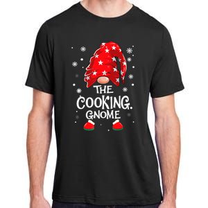 Cooking Gnome Funny Chef Matching Family Christmas Pajama Adult ChromaSoft Performance T-Shirt