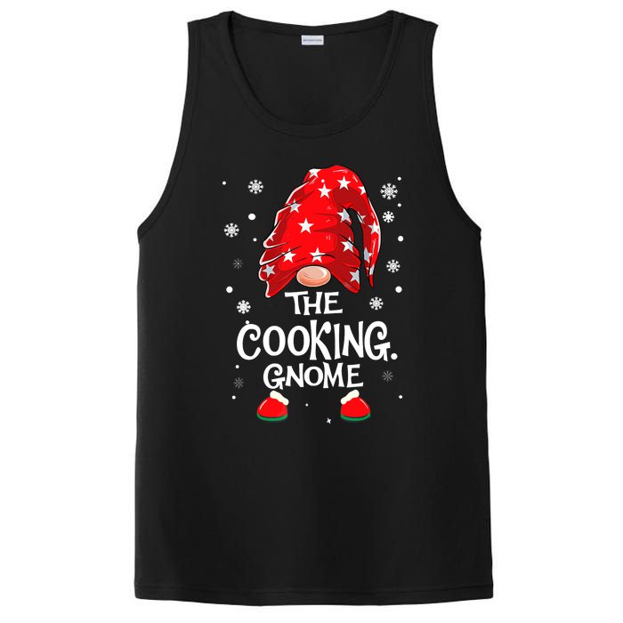 Cooking Gnome Funny Chef Matching Family Christmas Pajama PosiCharge Competitor Tank