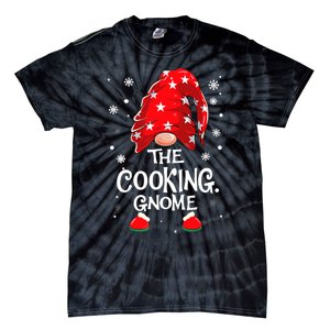 Cooking Gnome Funny Chef Matching Family Christmas Pajama Tie-Dye T-Shirt