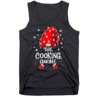 Cooking Gnome Funny Chef Matching Family Christmas Pajama Tank Top