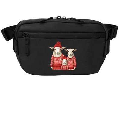 Christmas Goat Family Matching Outfit Crossbody Pack