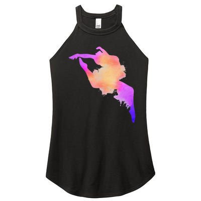 Cool Gymnastics For Coach Dance Tumbling Women’s Perfect Tri Rocker Tank