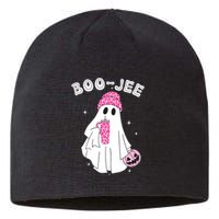 Cute Ghost Funny Halloween Boujee Boo Jee Sustainable Beanie