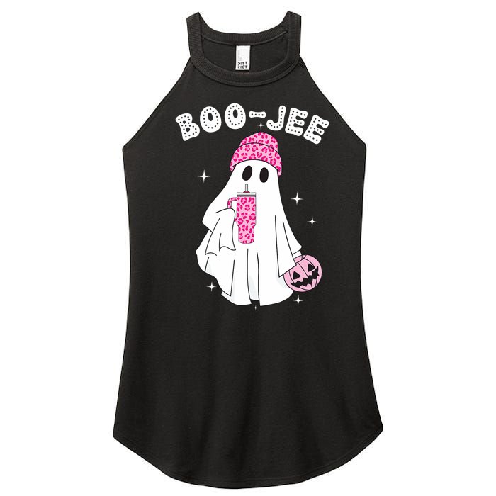 Cute Ghost Funny Halloween Boujee Boo Jee Women’s Perfect Tri Rocker Tank