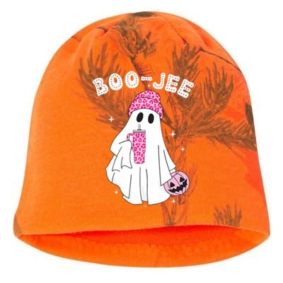 Cute Ghost Funny Halloween Boujee Boo Jee Kati - Camo Knit Beanie