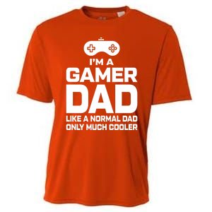 Cool Gaming Fathers Day Im A Dad Gamer Cool Gift Gamer Dad Gift Cooling Performance Crew T-Shirt