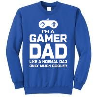 Cool Gaming Fathers Day Im A Dad Gamer Cool Gift Gamer Dad Gift Sweatshirt