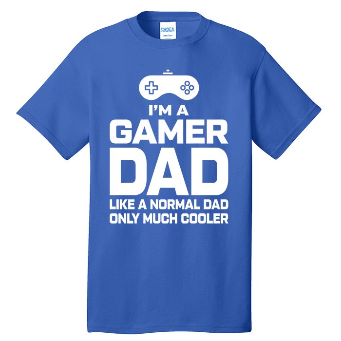 Cool Gaming Fathers Day Im A Dad Gamer Cool Gift Gamer Dad Gift Tall T-Shirt