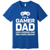 Cool Gaming Fathers Day Im A Dad Gamer Cool Gift Gamer Dad Gift Premium T-Shirt