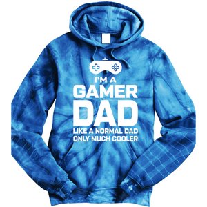 Cool Gaming Fathers Day Im A Dad Gamer Cool Gift Gamer Dad Gift Tie Dye Hoodie