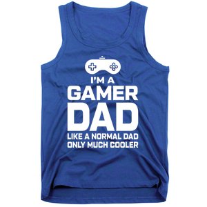 Cool Gaming Fathers Day Im A Dad Gamer Cool Gift Gamer Dad Gift Tank Top