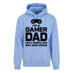 Cool Gaming Fathers Day Im A Dad Gamer Cool Gift Gamer Dad Gift Unisex Surf Hoodie