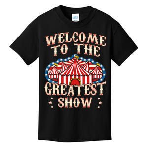 Circus Gifts For Party Ringmaster Carnival Strongman Tamer Kids T-Shirt