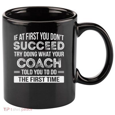 Coach Gift Funny Appreciation 11oz C Handle Ceramic Mug