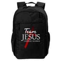 Christian God Faith Lifetime Member Team Jesus Daily Commute Backpack