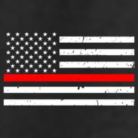 Cool Gift Firefighter Thin Red Line Flag Gift Adult Drive Performance Visor