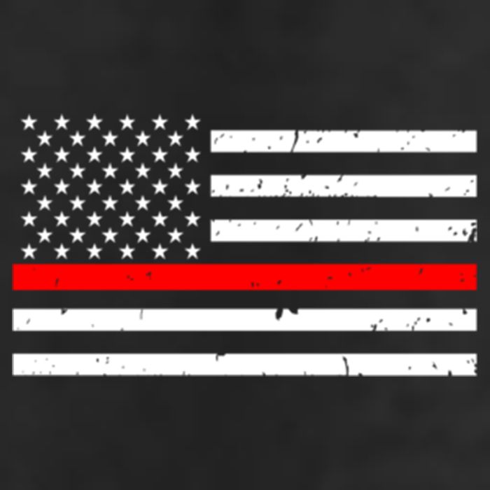 Cool Gift Firefighter Thin Red Line Flag Gift Adult Drive Performance Visor