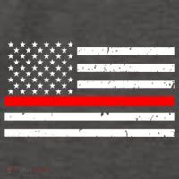 Cool Gift Firefighter Thin Red Line Flag Gift Vector Backpack