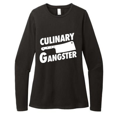 Culinary Gangster Funny Cooking Culinary Gangster Funny Gift Womens CVC Long Sleeve Shirt