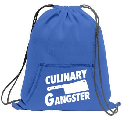 Culinary Gangster Funny Cooking Culinary Gangster Funny Gift Sweatshirt Cinch Pack Bag