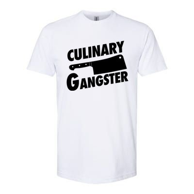 Culinary Gangster Funny Cooking Culinary Gangster Funny Gift Softstyle® CVC T-Shirt