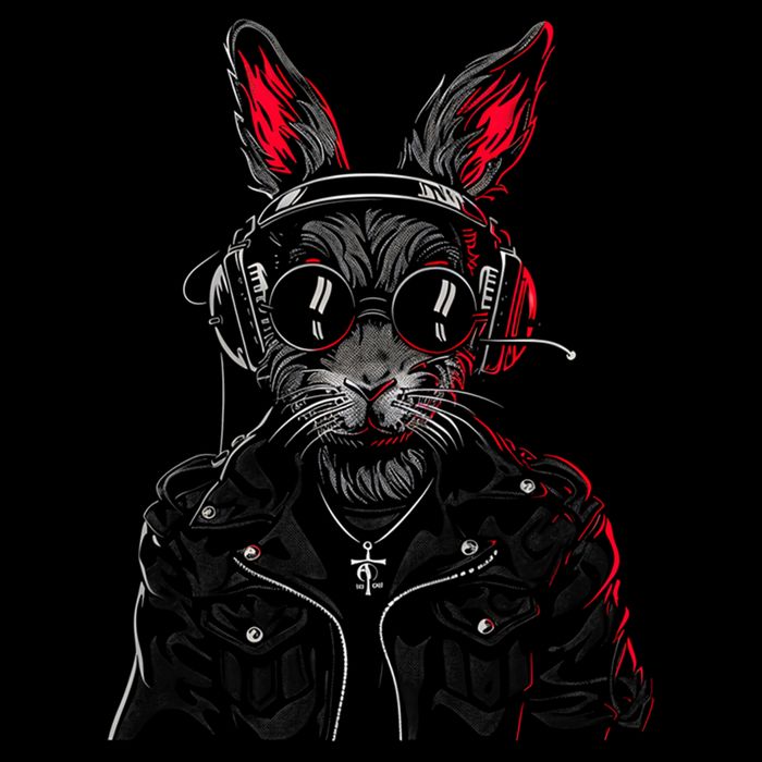 Cool Gift Fiery Rabbit Bold Graphic Design Featuring Flaming Bunny Art  Wool Snapback Cap
